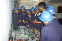 Students in training